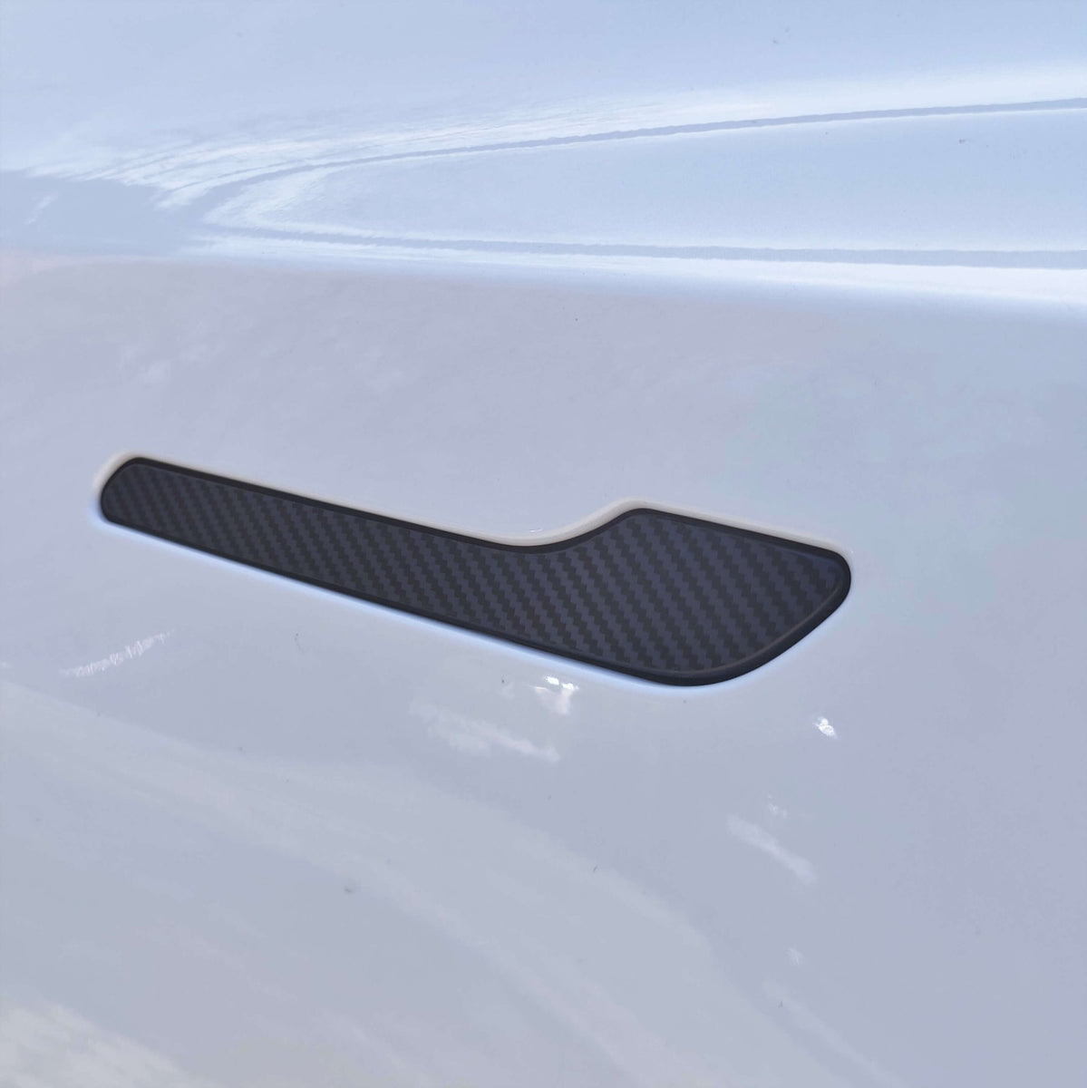Karbon Türgriff Schutzaufkleber für Tesla Model Y und 3 – Tesla