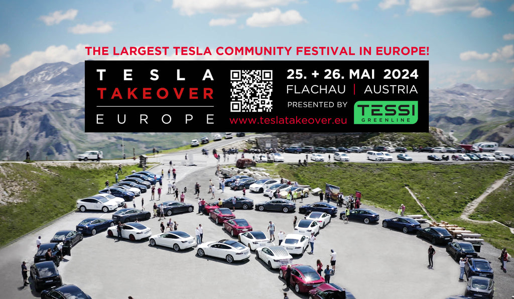 Tesla Takeover Europe 2024 - Erlebe Europas erstes Tesla Camping Zelt
