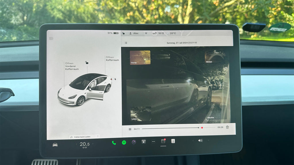 Tesla Dashcam simpel erklärt