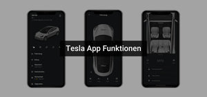 Tesla App - alle Funktionen im Überblick