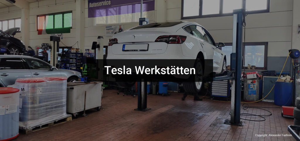 Tesla Werkstätten - die Tesla Body Shops – Tesla Ausstatter