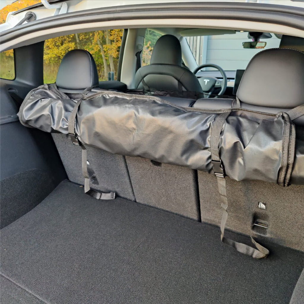 3D Kofferraummatte + Unterbodenmatte passend für Tesla Model Y