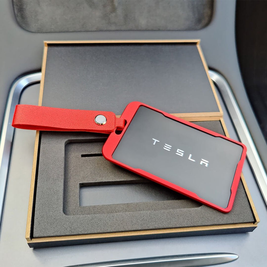 2befair Etui Kartenetui für die Tesla Schlüsselkarte