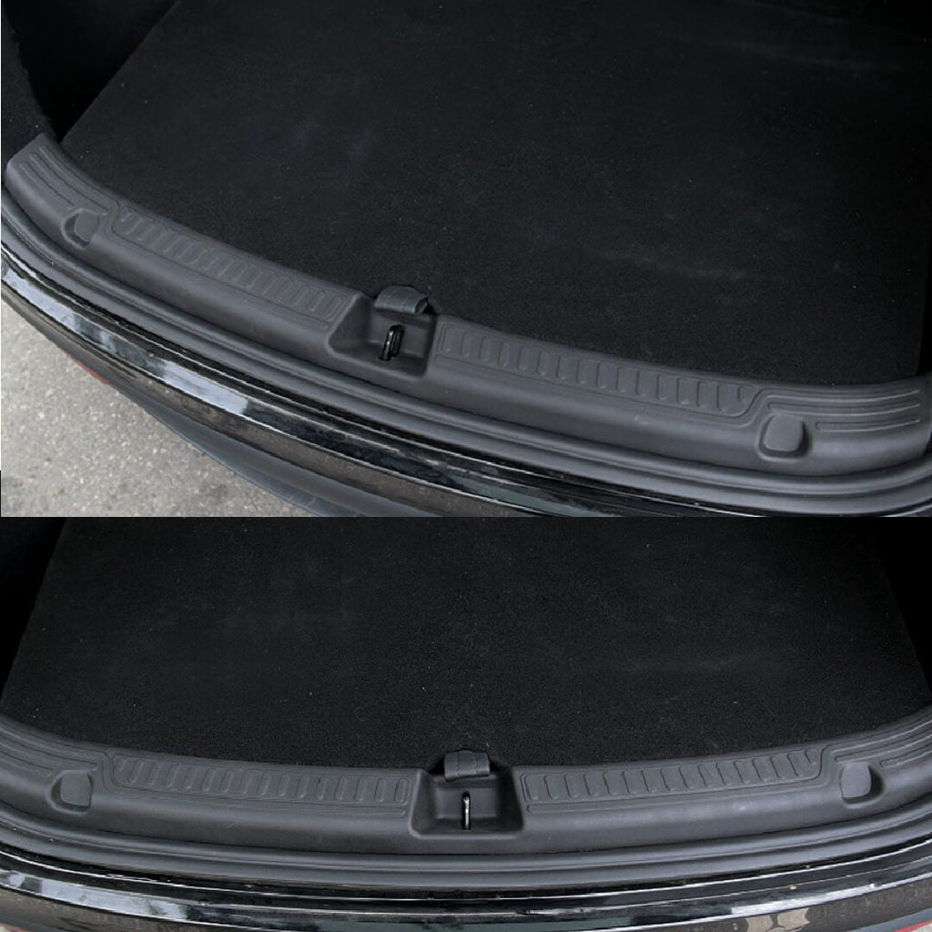 Kofferraumschutzmatte mit Rücksitzschutz – Tesla Ausstatter